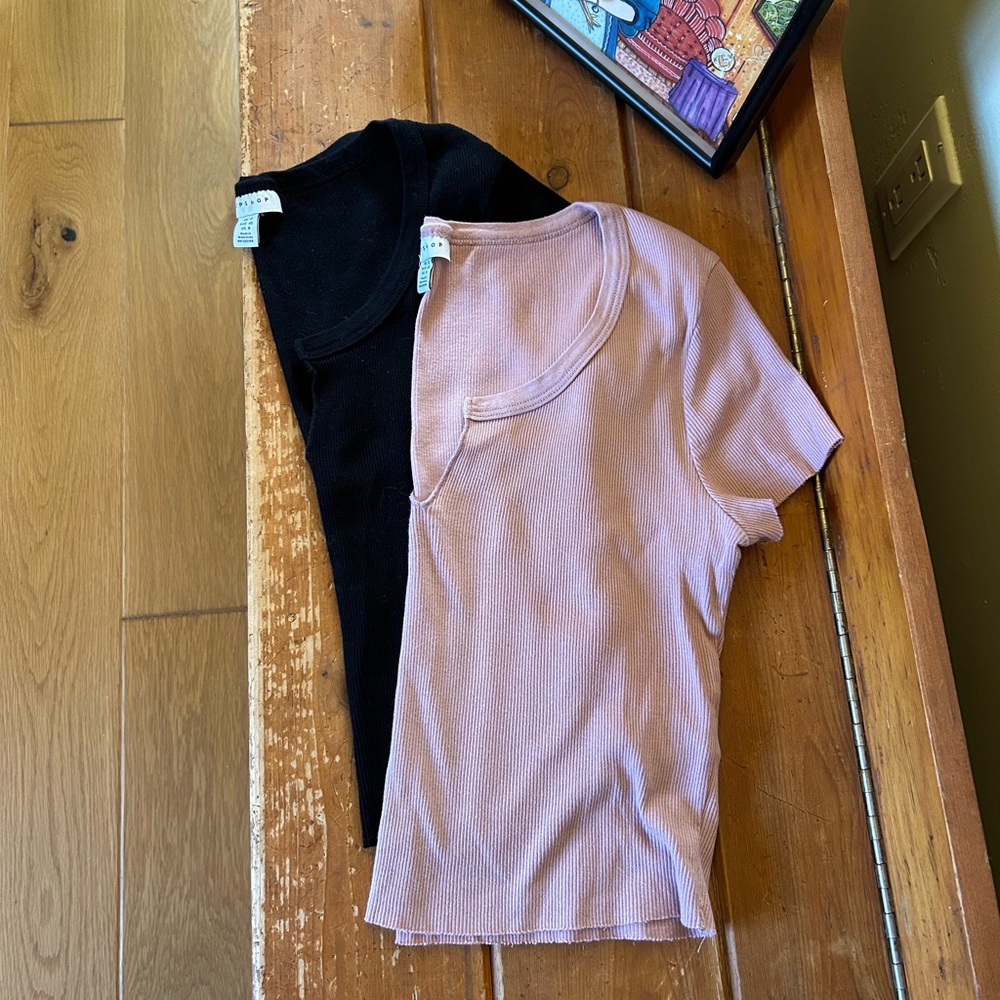 Topshop Crop Tops size 8